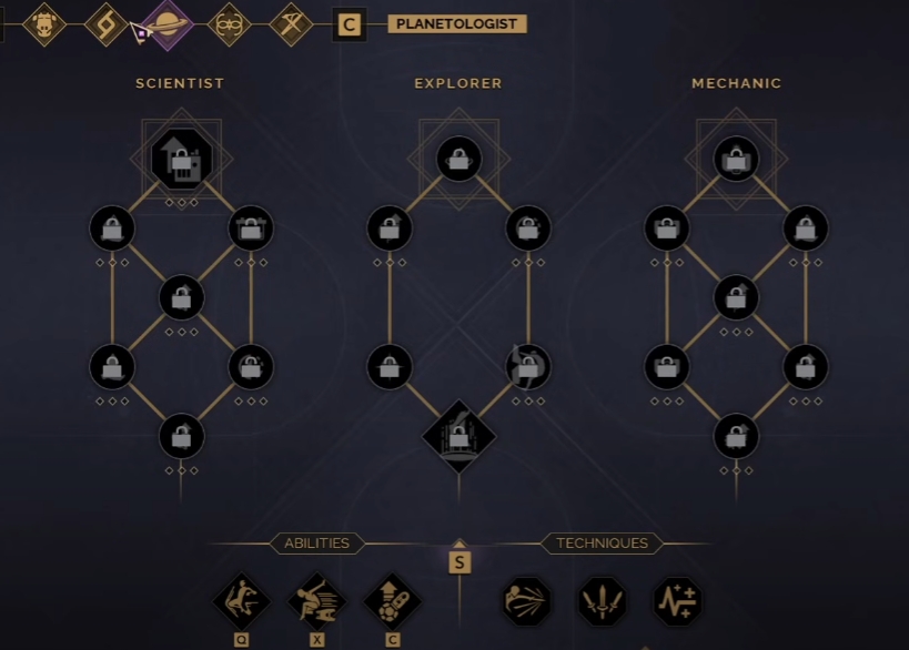 dune awakening planetologist skill tree